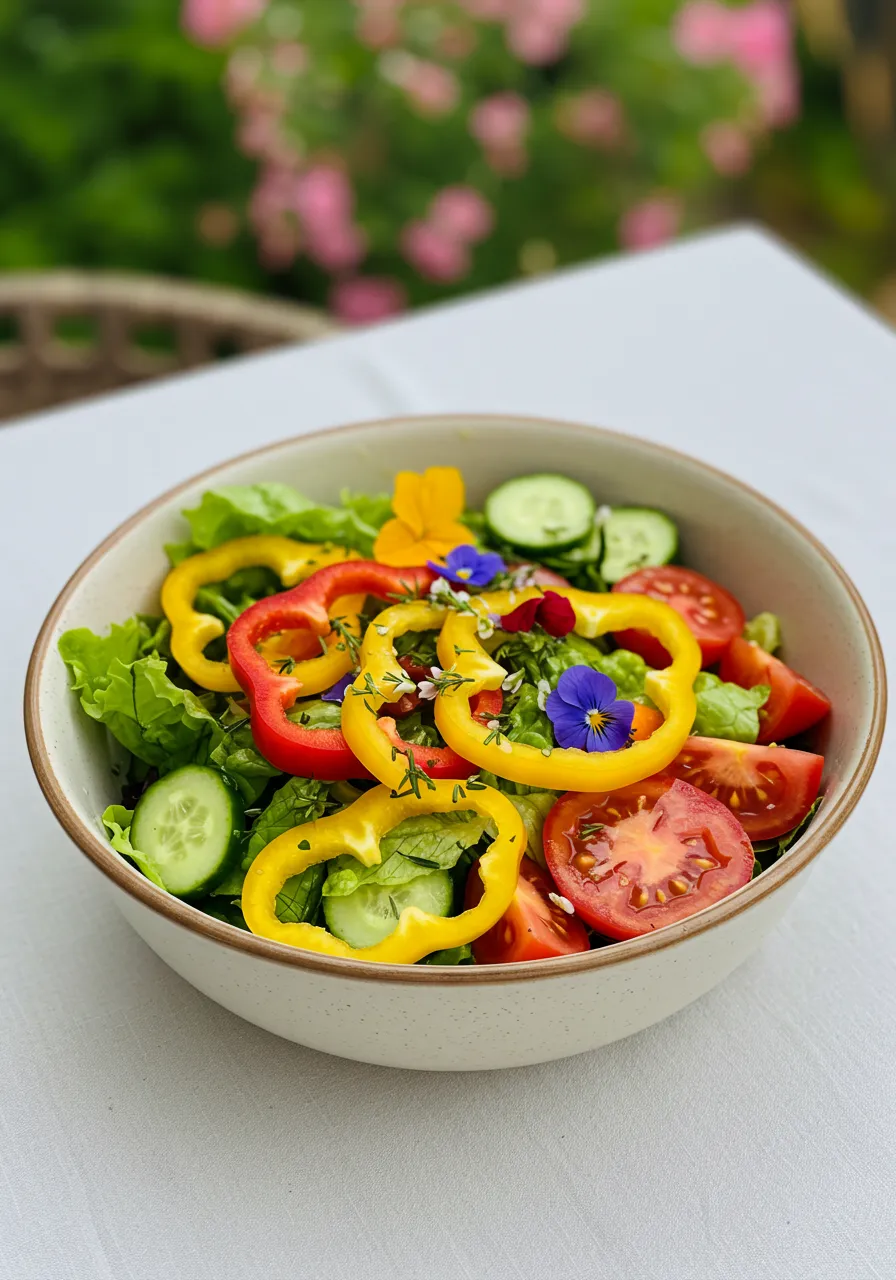 Refreshing Garden Salad - secondary view